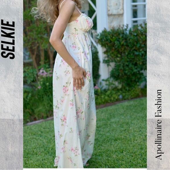 SELKIE SUMMER HOME FLORAL JUMPSUIT SMALL NWT - Picture 8 of 14